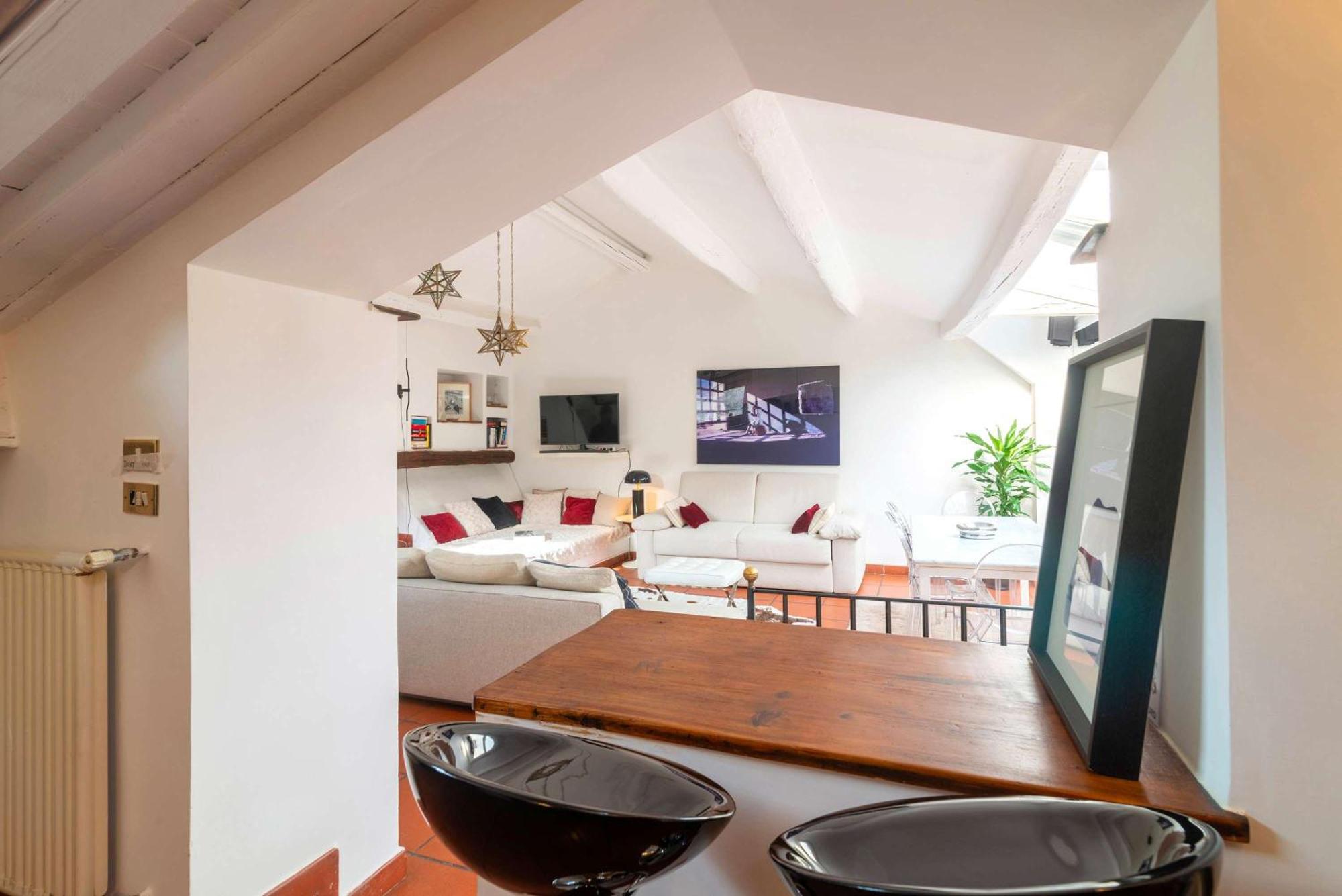 Apartment Campo De' Fiori Enchanting Attic *